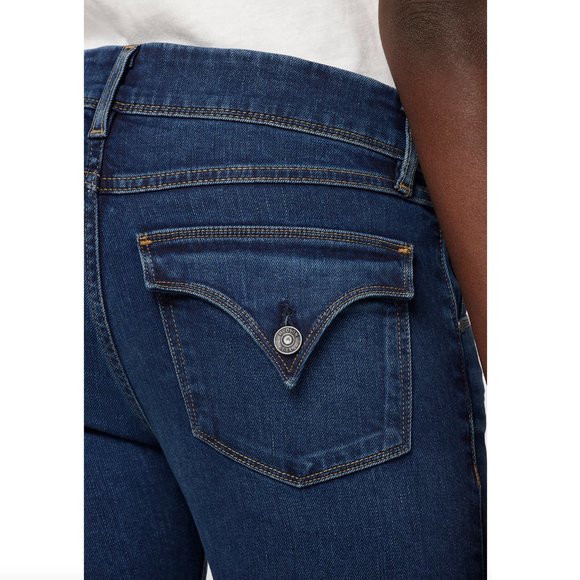 Hudson Mid-Rise Skinny Back Flap Pocket Jeans (sz 26) - Picture 4 of 9